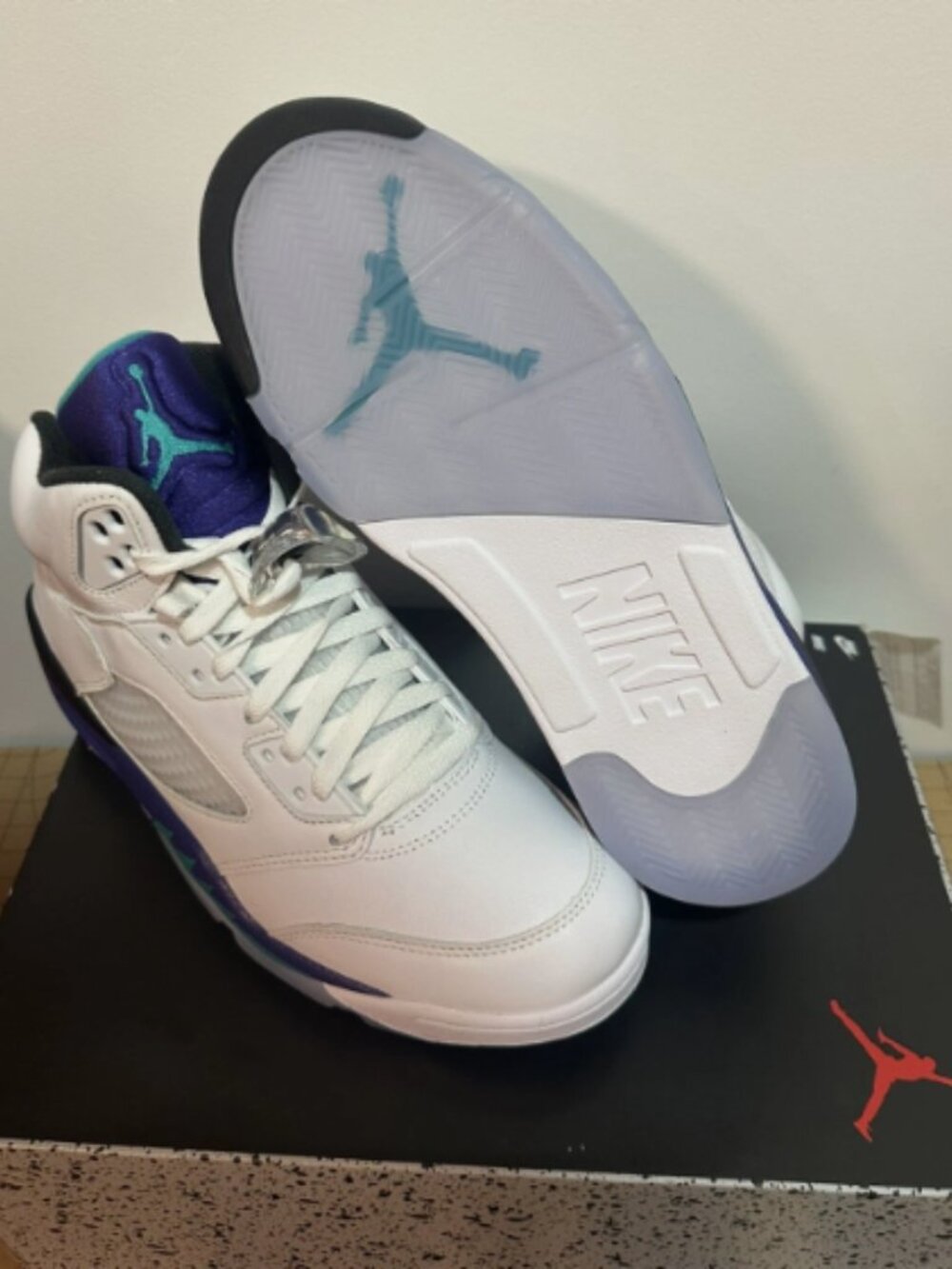 Nike Air Jordan 5 Retro White Grape